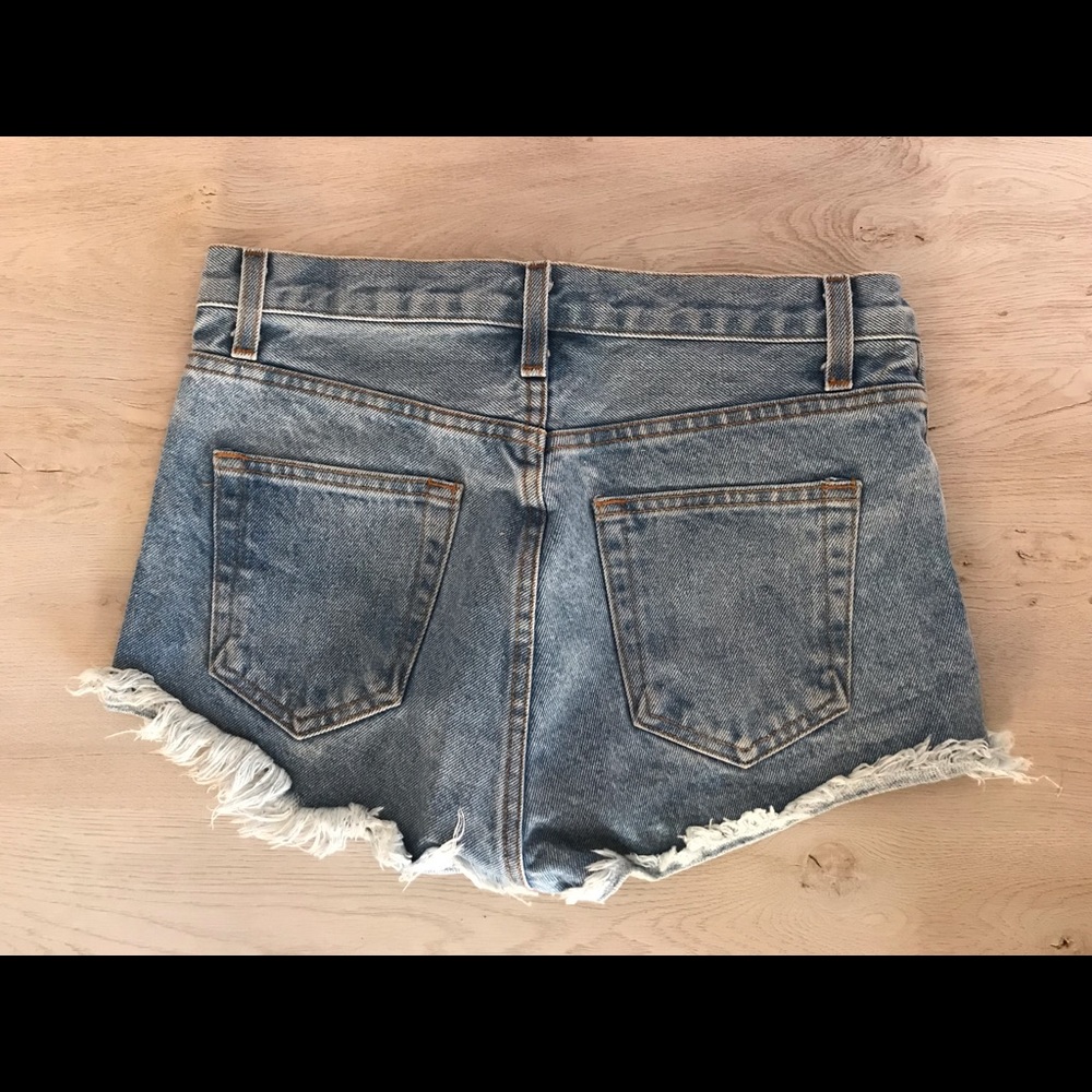 High rise Denim Shorts | Brandy Melville - Picture 4 of 4